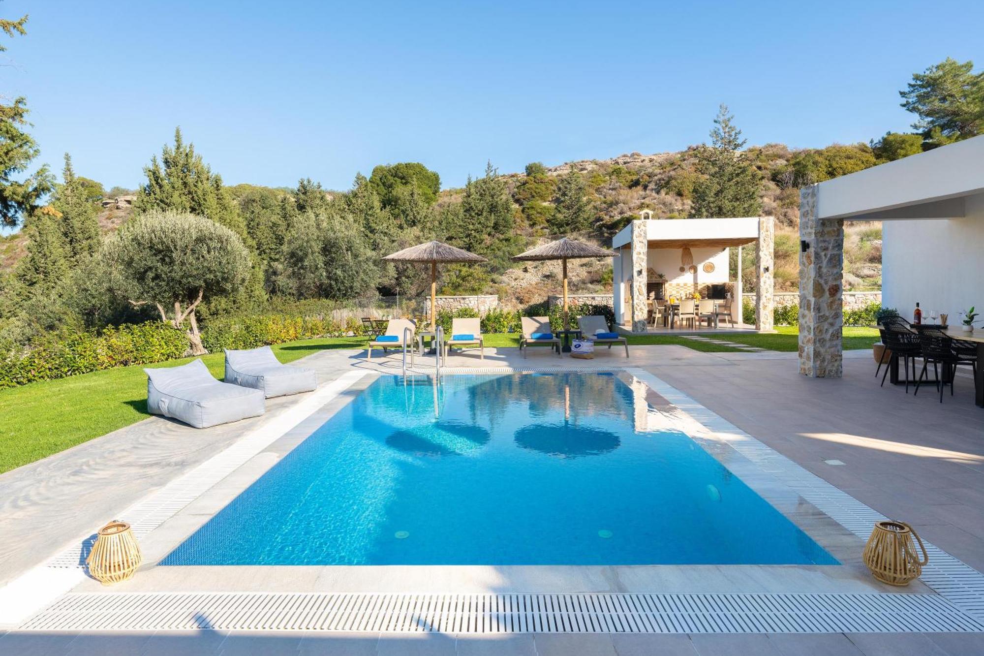 Aiora Luxury Villas Afantou Dış mekan fotoğraf