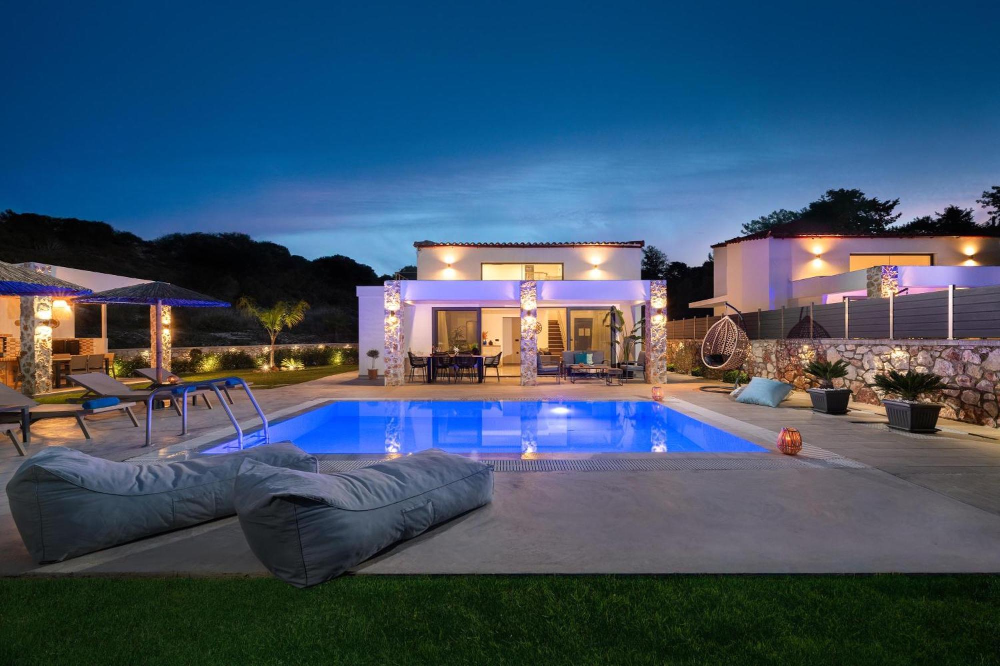 Aiora Luxury Villas Afantou Dış mekan fotoğraf