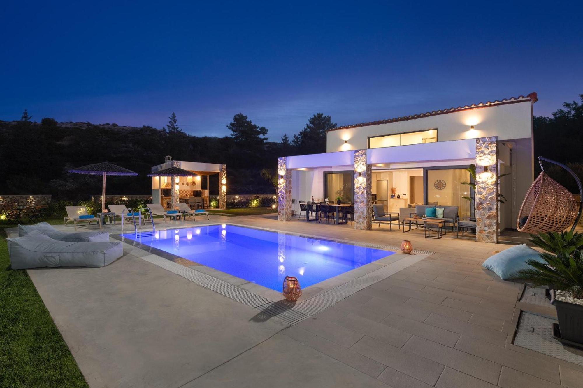 Aiora Luxury Villas Afantou Dış mekan fotoğraf